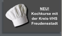 NEU! Kochkurse mit der Kreis-VHS Freudensstadt